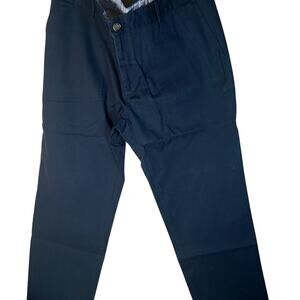 NEW Peter Manning Navy slim fit pants size 38/28